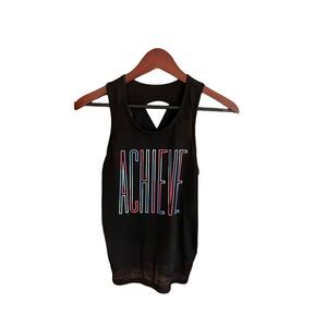 AthleticWorks Dryworks black athletic tank girls size XL/14-16‎